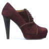 Pantofi eleganti dama 1091 visiniu antilopa