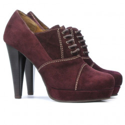Pantofi eleganti dama 1091 visiniu antilopa