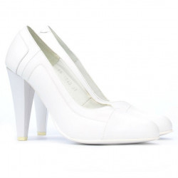 Pantofi eleganti dama 1090 alb