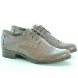 Pantofi casual dama 691 capucino