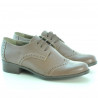 Pantofi casual dama 691 capucino