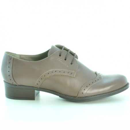 Pantofi casual dama 691 capucino
