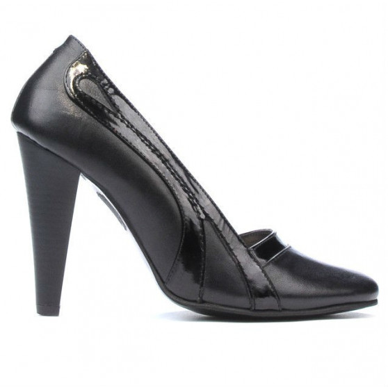 Pantofi eleganti dama 1208 negru+lac negru Pantofi eleganti dama 1208 negru+lac negru