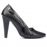 Pantofi eleganti dama 1208 negru+lac negru