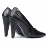 Pantofi eleganti dama 1208 negru+lac negru