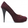 Pantofi eleganti dama 1092 visiniu antilopa