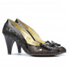 Pantofi eleganti dama 1065 lac cafe+balon