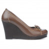 Pantofi casual dama 178 capucino