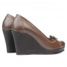 Pantofi casual dama 178 capucino