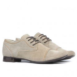 Pantofi casual dama 180 nisip velur