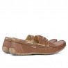 Mocasini barbati 778 capucino perforat