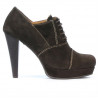 Pantofi eleganti dama 1091 maro antilopa