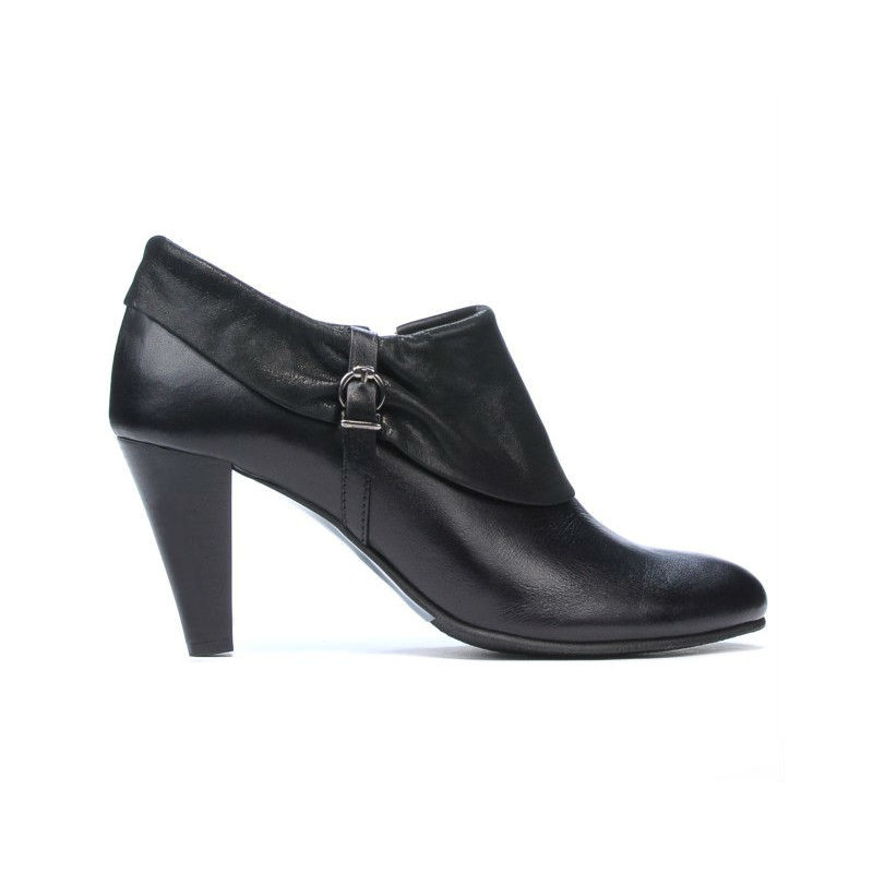 Pantofi eleganti dama 1089 negru combinat