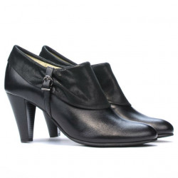 Pantofi eleganti dama 1089 negru combinat