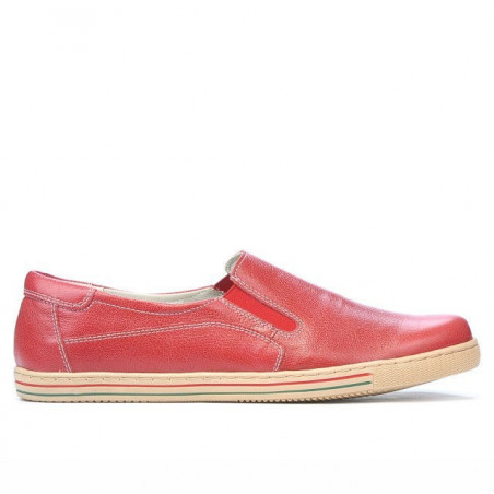 Pantofi casual dama 624 rosu