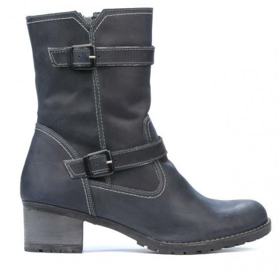 Ghete dama 3278 tuxon negru Ghete dama 3278 tuxon negru