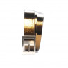 Curea dama 02m auriu