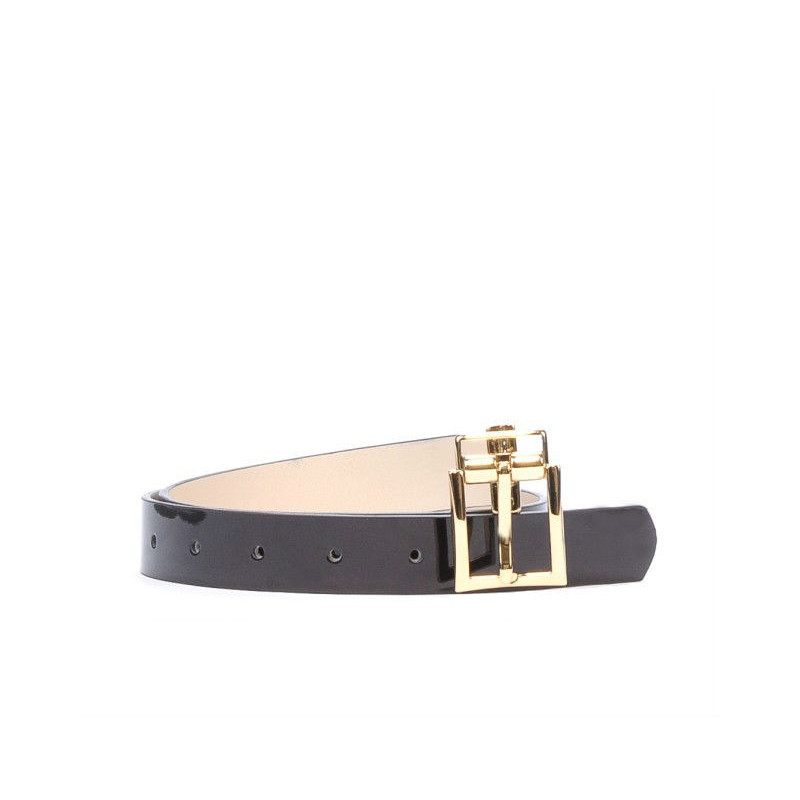 Curea dama 02m bicolor cs lac bordo+bej
