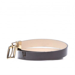 Curea dama 02m bicolor cs lac bordo+bej
