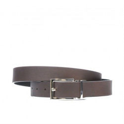 Curea dama 02m bicolor cs negru+cafe