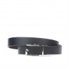 Curea dama 02m bicolor cs negru+cafe