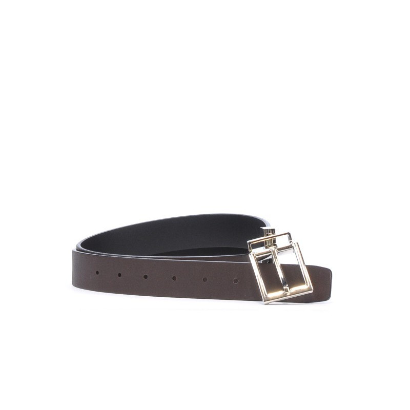 Curea dama 02m bicolor cs negru+cafe