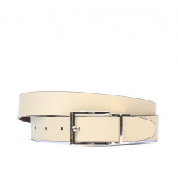Curea dama 02m bicolor cs a maro+bej