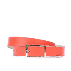 Curea dama 02m bicolor cs rosu+bej