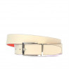 Curea dama 02m bicolor cs rosu+bej