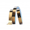 Curea dama 02m bicolor cs aramiu+bleu