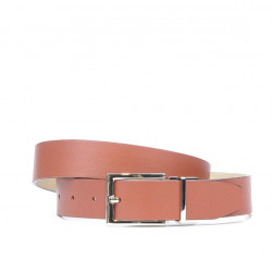 Curea dama 02m bicolor cs maro+bej