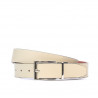Curea dama 02m bicolor cs maro+bej