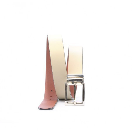 Curea dama 02m bicolor cs maro+bej