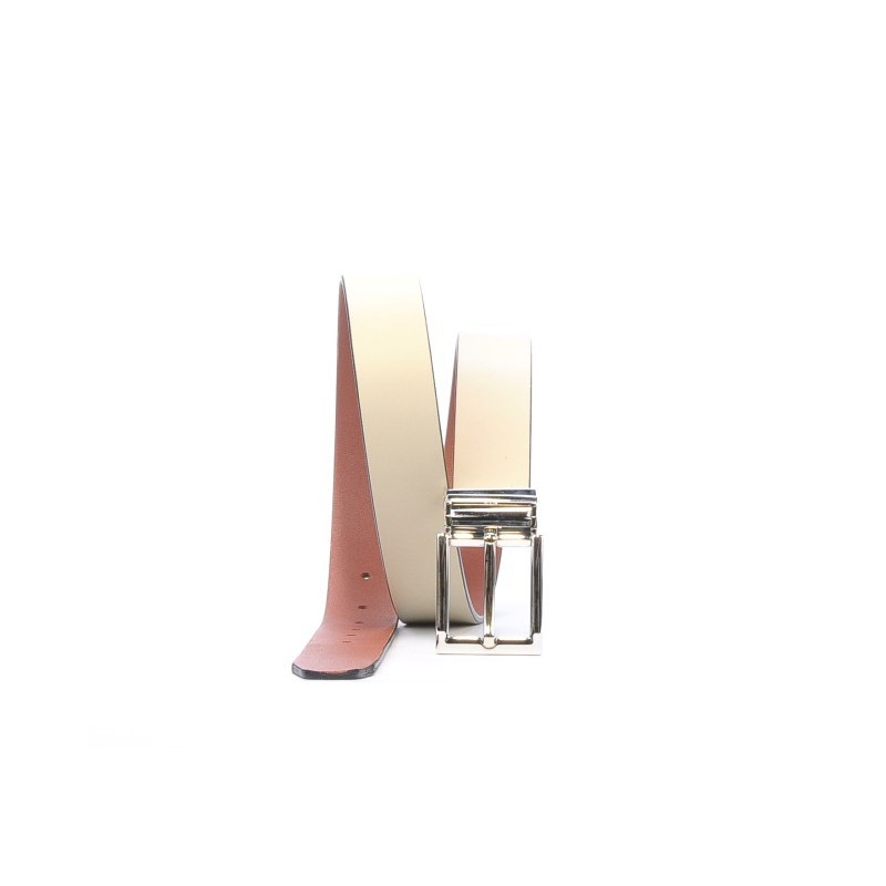 Curea dama 02m bicolor cs maro+bej