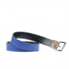 Curea dama 02m bicolor cs croco indigo+albastru