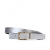 Curea dama 02m bicolor cs aramiu+argintiu