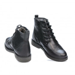 Fekete 4001 kamasz csizma