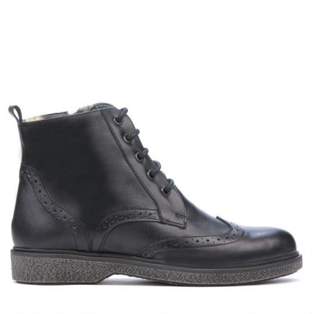 Fekete 4001 kamasz csizma
