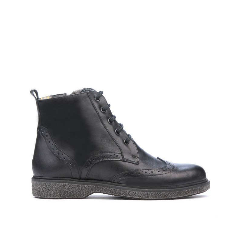 Fekete 4001 kamasz csizma