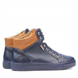 Ghete barbati 4103 indigo+maro