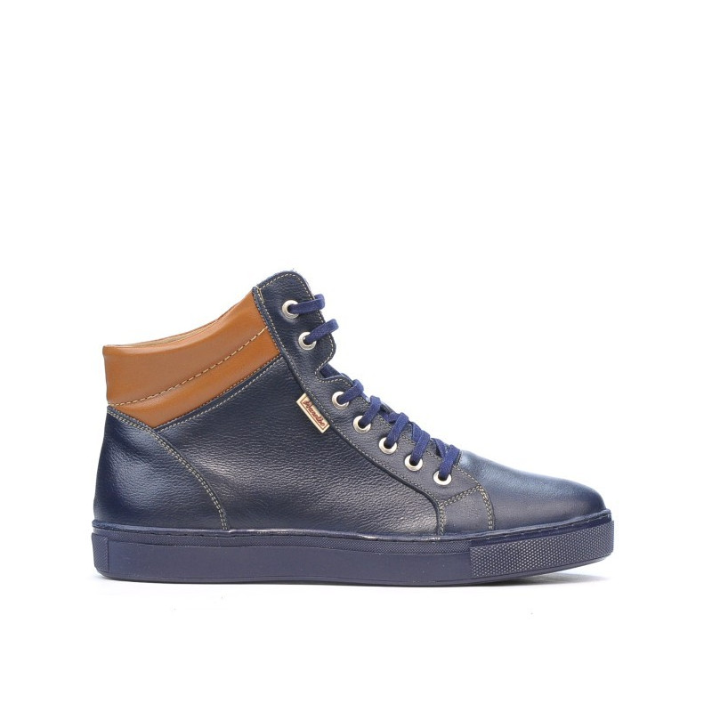 Ghete barbati 4103 indigo+maro