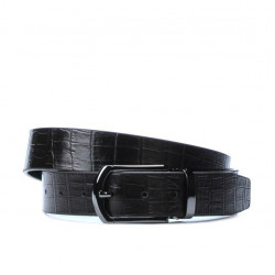 Férfi öv 12b croco barna 01