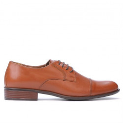 Pantofi eleganti barbati 838 maro coniac