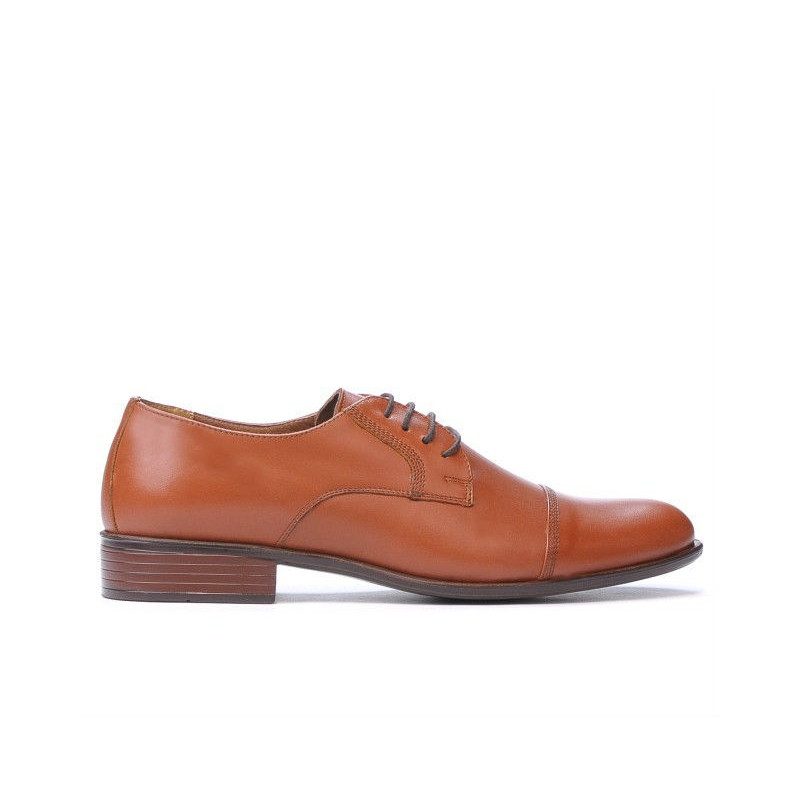 Pantofi eleganti barbati 838 maro coniac