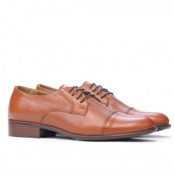 Pantofi eleganti barbati 838 maro coniac