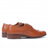 Pantofi eleganti barbati 838 maro coniac