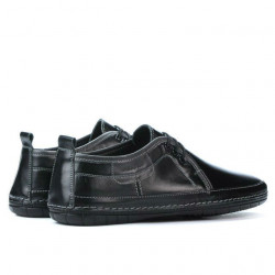 Mocasini barbati 865s negru+gri