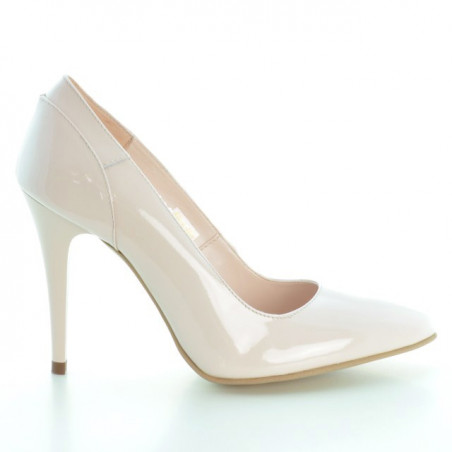 Pantofi eleganti dama 1230 lac roz deschis