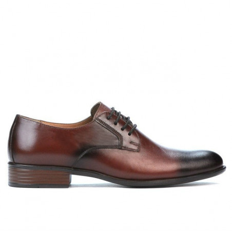  Pantofi eleganti barbati 837 a maro inchis