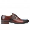  Pantofi eleganti barbati 837 a maro inchis